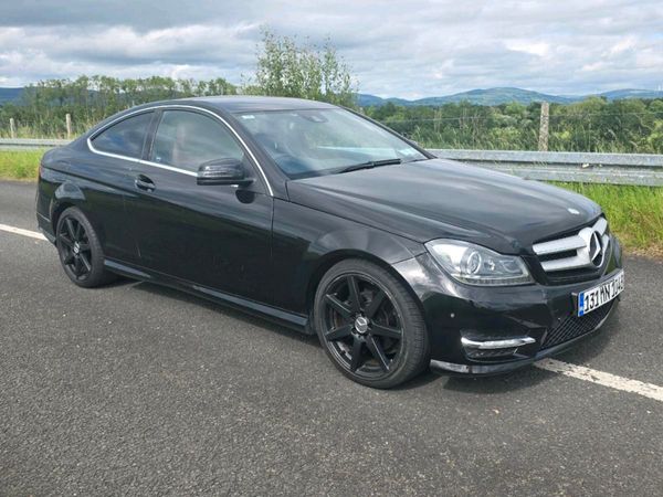 Mercedes-Benz C-Class Coupe, Diesel, 2013, Black