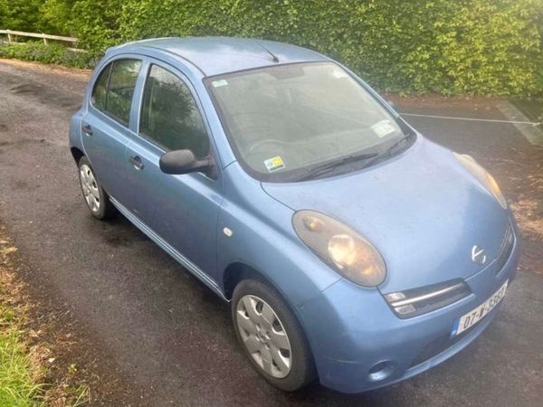 Nissan Micra Hatchback, Petrol, 2007, Blue