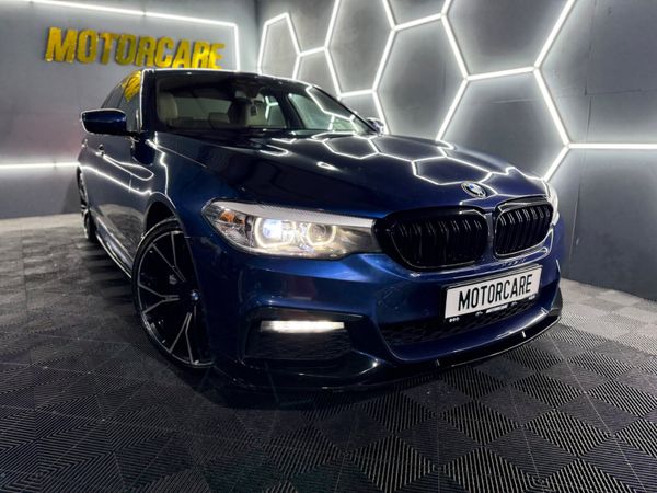 BMW 5-Series Saloon, Diesel, 2017, Blue