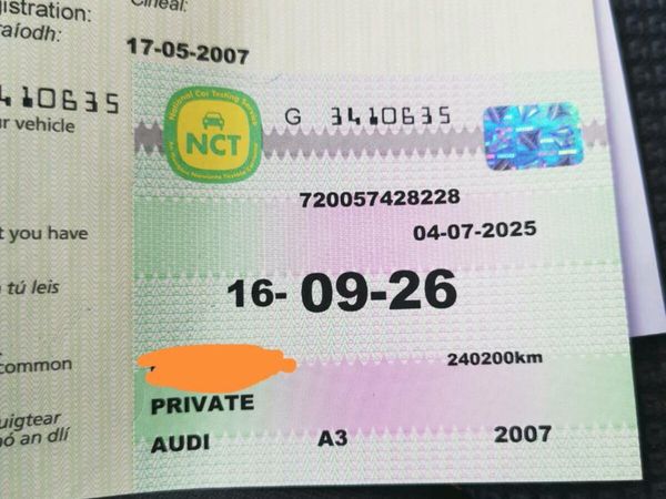 Audi A3 Hatchback, Petrol, 2007, Blue
