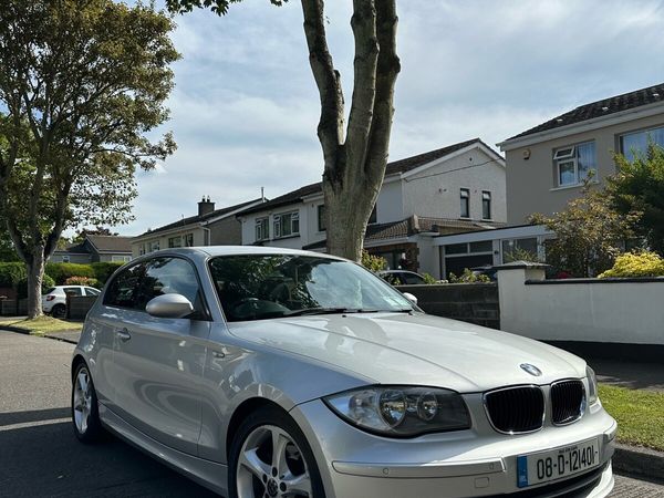 BMW 1-Series Hatchback, Diesel, 2008, Silver