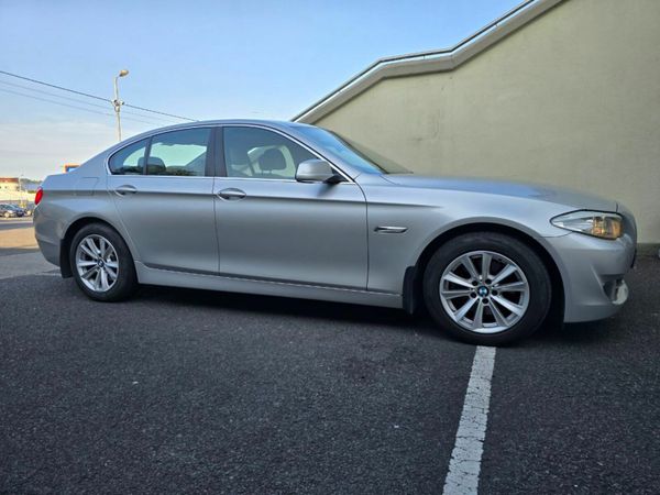 BMW 5-Series Saloon, Diesel, 2013, Silver