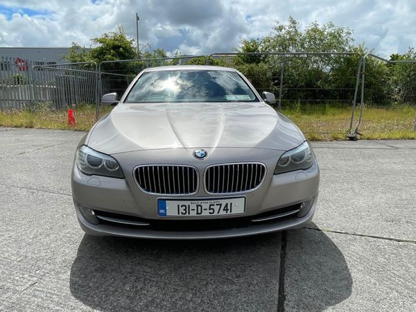 BMW 5-Series Saloon, Diesel, 2013, Silver