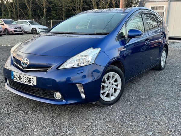 Toyota Prius MPV, Petrol Hybrid, 2014, Blue