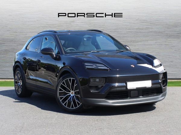 Porsche Macan SUV, Electric, 2025, Black