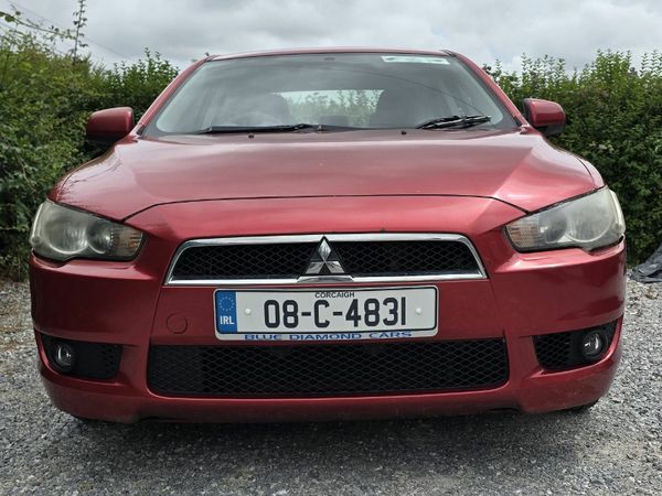 Mitsubishi Lancer Saloon, Petrol, 2008, Red