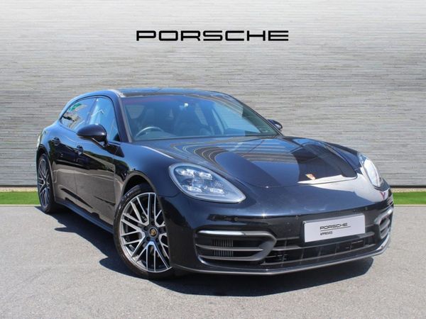 Porsche Panamera Estate, Petrol Plug-in Hybrid, 2022, Black