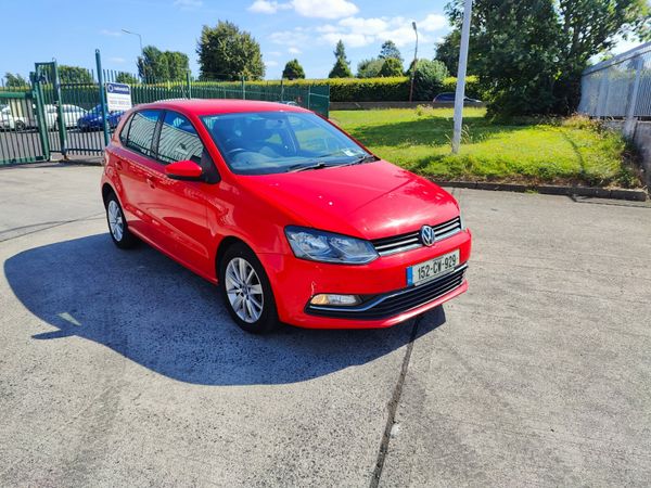 Volkswagen Polo Hatchback, Diesel, 2015, Red