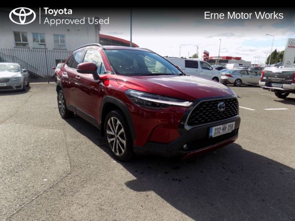 Toyota Corolla Cross Hatchback, Petrol Hybrid, 2023, Red