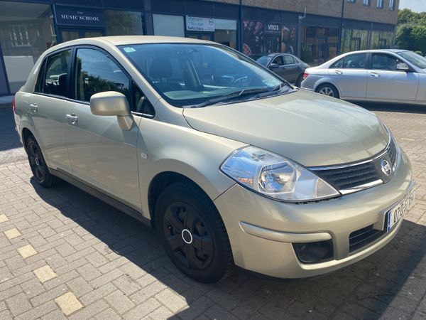 Nissan Tiida Saloon, Petrol, 2007, Silver