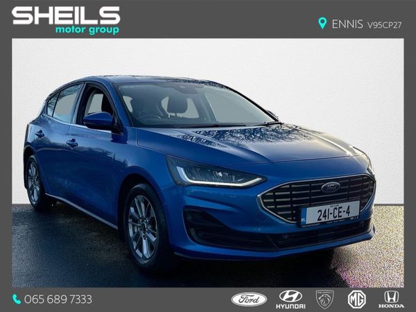 Ford Focus Hatchback, Petrol, 2024, Blue