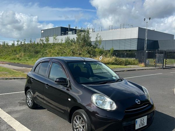 Nissan March Hatchback, Petrol, 2012, Brown