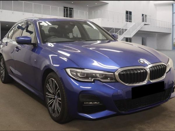 BMW 3-Series Saloon, Petrol Hybrid, 2021, Blue