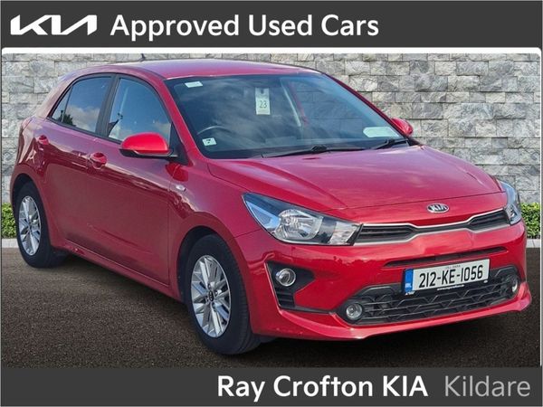 Kia Rio Hatchback, Petrol, 2021, Red