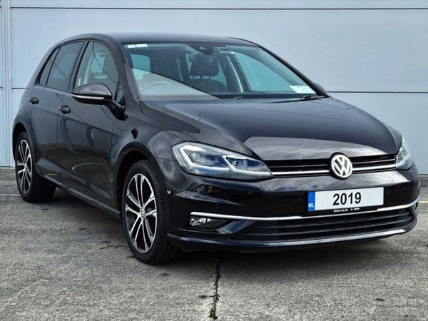 Volkswagen Golf Hatchback, Petrol, 2019, Black