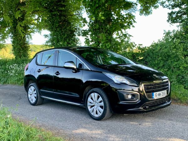 Peugeot 3008 SUV, Diesel, 2016, Black