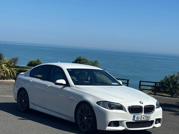 BMW 5-Series Saloon, Diesel, 2016, White
