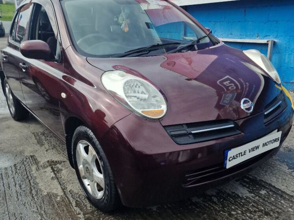 Nissan Micra Hatchback, Petrol, 2008, Red