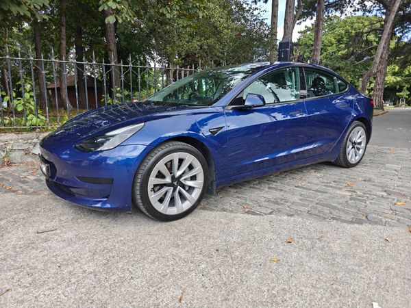 Tesla Model 3 Saloon, Electric, 2022, Blue