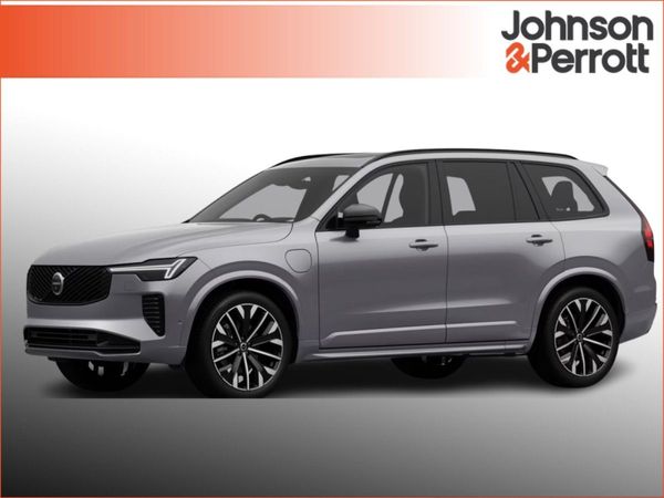 Volvo XC90 SUV, Petrol Plug-in Hybrid, 2025, Silver