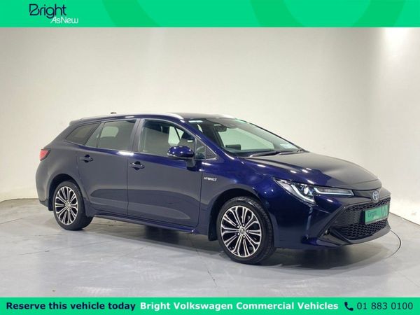 Toyota Corolla Estate, Petrol Hybrid, 2022, Blue