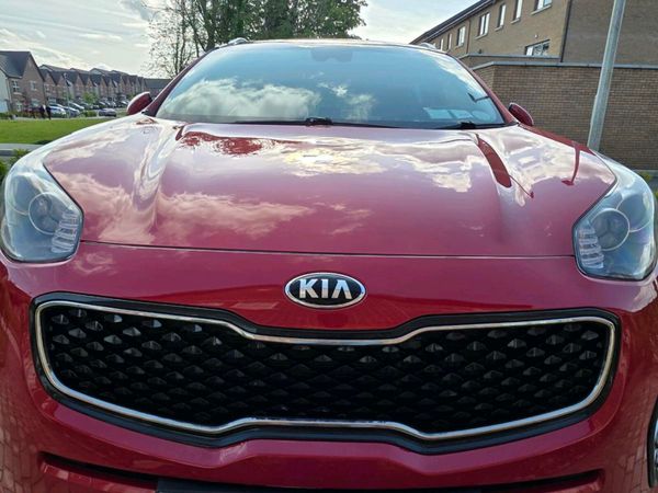 Kia Sportage SUV, Diesel, 2017, Red