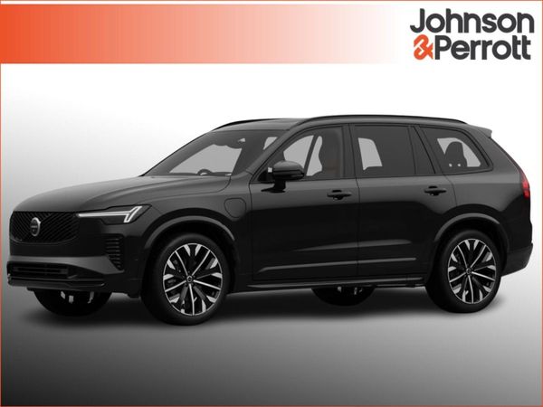 Volvo XC90 SUV, Petrol Plug-in Hybrid, 2025, Black