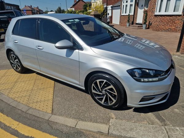 Volkswagen Golf Hatchback, Diesel, 2020, Silver