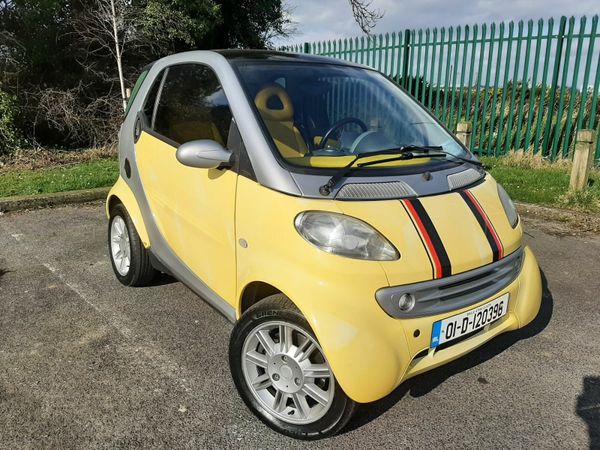 Smart Fortwo Coupe, Petrol, 2001, Yellow