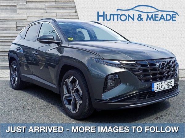 Hyundai Tucson SUV, Petrol Hybrid, 2023, Green