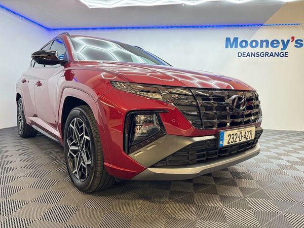 Hyundai Tucson SUV, Petrol Plug-in Hybrid, 2023, Red