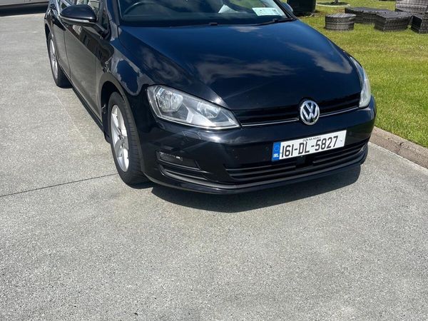 Volkswagen Golf Hatchback, Diesel, 2016, Black