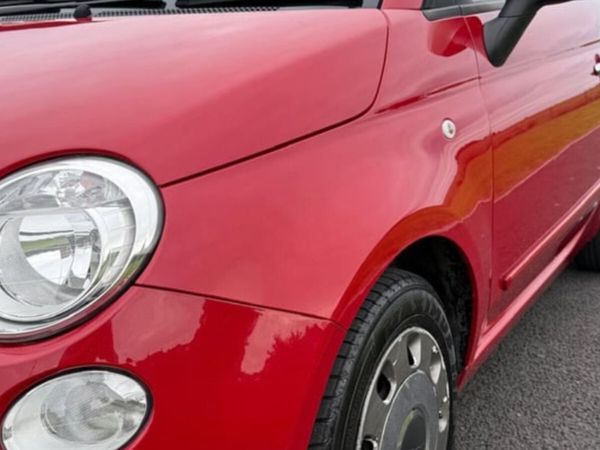 Fiat 500 Hatchback, Petrol, 2013, Red