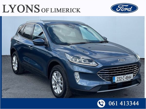 Ford Kuga SUV, Petrol Plug-in Hybrid, 2023, Blue