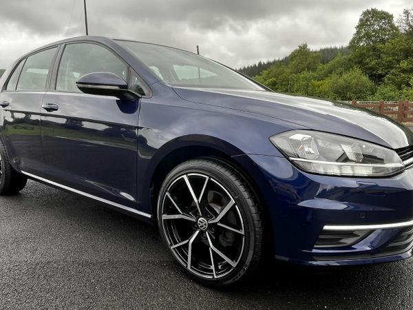 Volkswagen Golf Hatchback, Diesel, 2018, Blue