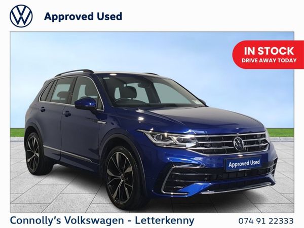 Volkswagen Tiguan SUV, Diesel, 2023, Blue