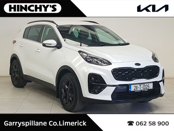Kia Sportage SUV, Diesel Hybrid, 2021, White