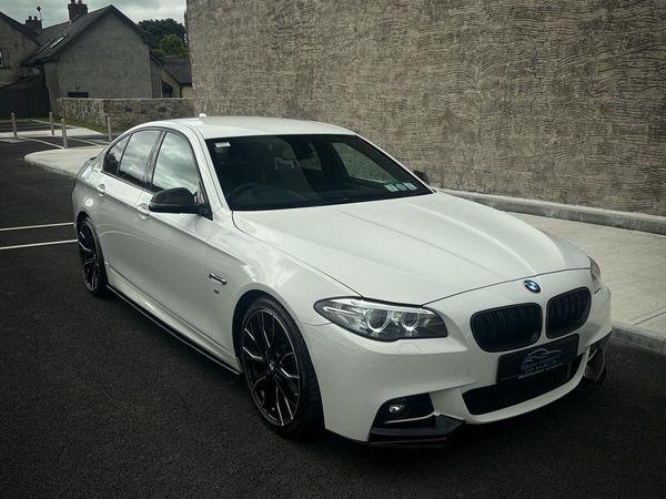 BMW 5-Series Saloon, Diesel, 2016, White