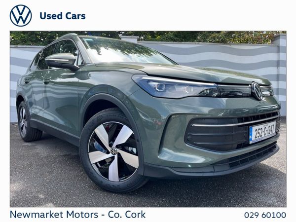 Volkswagen Tiguan Hatchback, Diesel, 2025, Green