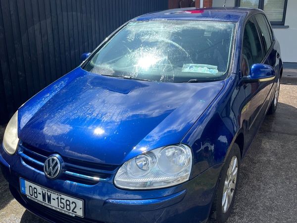 Volkswagen Golf Hatchback, Petrol, 2008, Blue