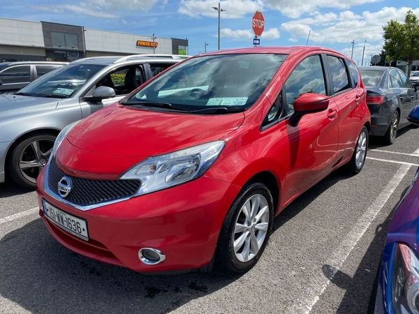 Nissan Note MPV, Diesel, 2015, Red
