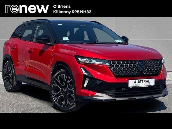 Renault Austral SUV, Petrol Hybrid, 2025, Red
