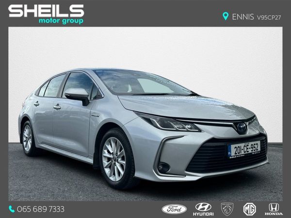 Toyota Corolla Saloon, Petrol Hybrid, 2020, Grey