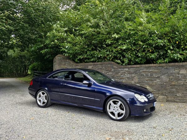 Mercedes-Benz CLK Coupe, Diesel, 2008, Blue
