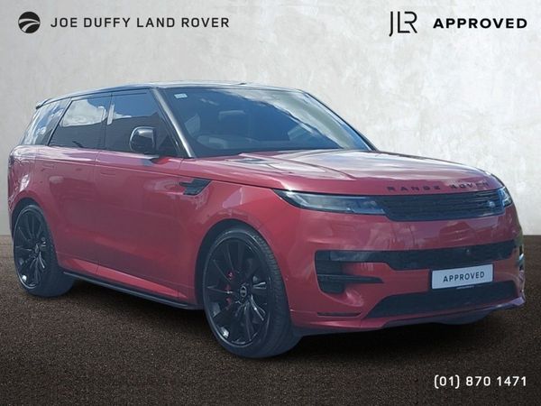 Land Rover Range Rover Sport SUV, Petrol Plug-in Hybrid, 2024, Red