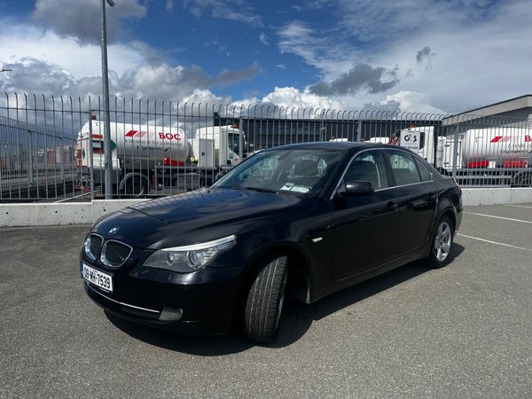 BMW 5-Series Saloon, Diesel, 2008, Black