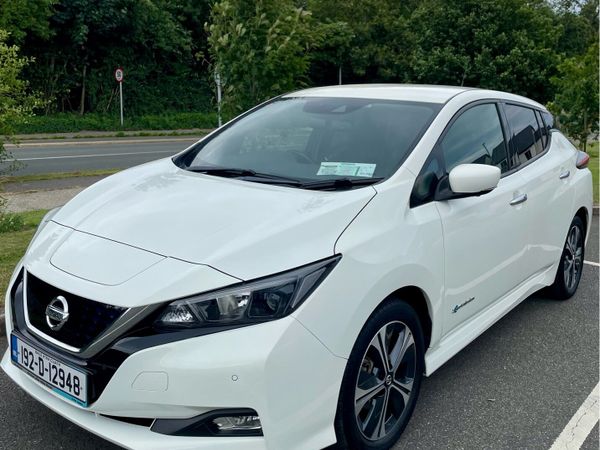 Nissan Leaf Hatchback, Electric, 2019, White
