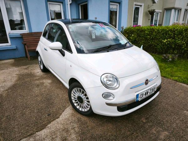 Fiat 500 Hatchback, Petrol, 2013, White