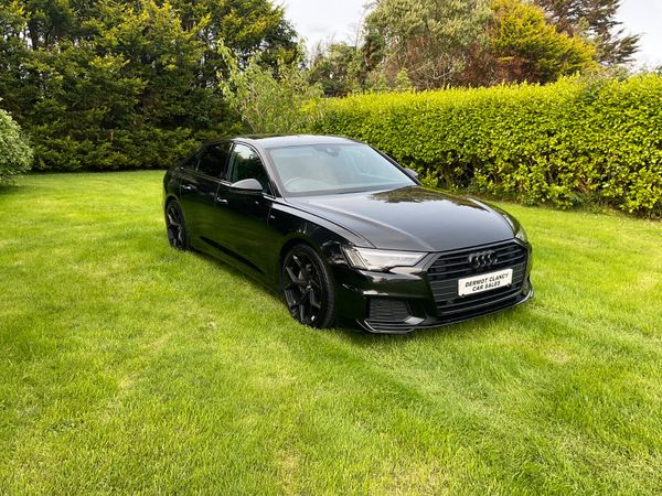 Audi A6 Saloon, Diesel Hybrid, 2018, Grey