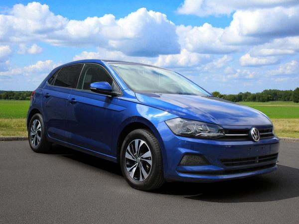 Volkswagen Polo Hatchback, Petrol, 2018, Blue